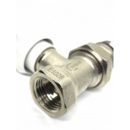 Вентиль ручной регулировки прямой для радиатора Zeissler 1/2″ RD202.02