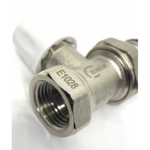 Вентиль запорный прямой для радиатора Zeissler 3/4″ RD222.03