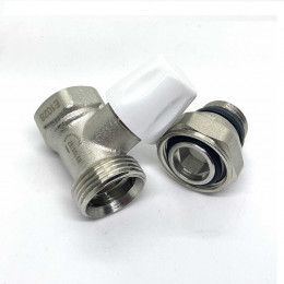 Вентиль запорный прямой для радиатора Zeissler 1/2″ RD222.02
