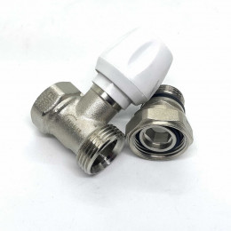 Вентиль запорный прямой для радиатора Zeissler 1/2″ RD222.02