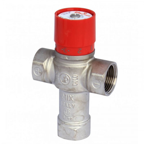 Хромированный термостатический клапан для сантехнических систем 1″ Giacomini
