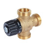 Термостатический смесительный клапан 1″ НР 30-65°С KV 1,8 SVM-0125-186525 STOUT