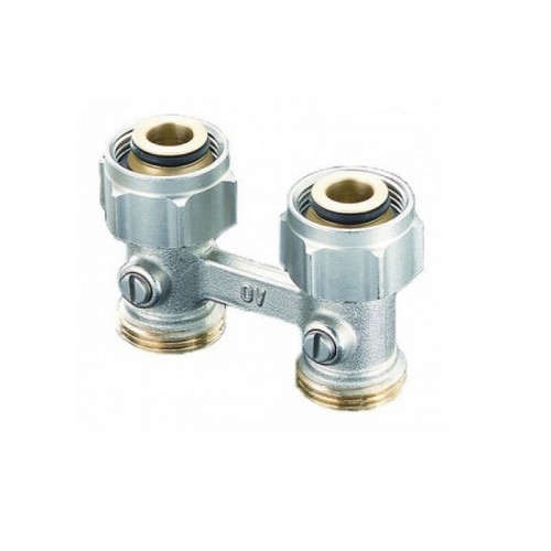 Узел нижнего подключения радиатора прямой 3/4″ “Multiflex F” ZB Oventrop