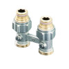 Узел нижнего подключения радиатора прямой 1/2″х3/4″ Multiflex F Oventrop