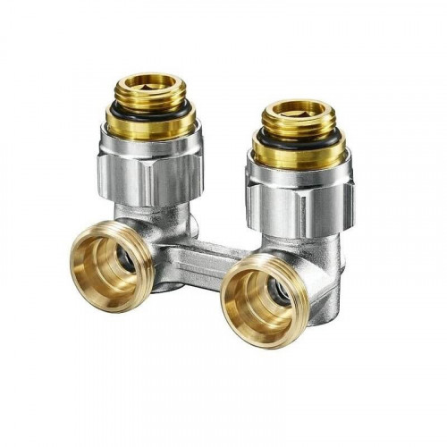 Узел нижнего подключения радиатора угловой 1/2″х3/4″ Multiflex F Oventrop