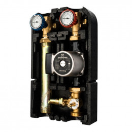 Насосная группа с 3-х ходовым приводным смесителем 1″с насосом Grundfos UPSO 25-65 SDG-0003-002502 STOUT