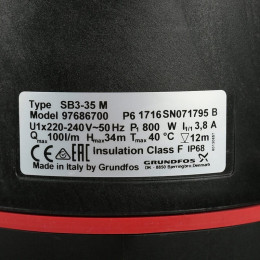 Насос колодезный Grundfos SB 3-35 M