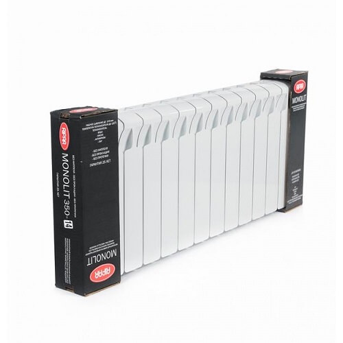 Радиатор Rifar Monolit 350 14 секций с боковым подключением