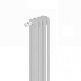 Радиатор 3-х трубчатый RIFAR TUBOG VENTIL 3180 10 секций, нижнее подключение 1/2″, цвет RAL 9016 (белый)