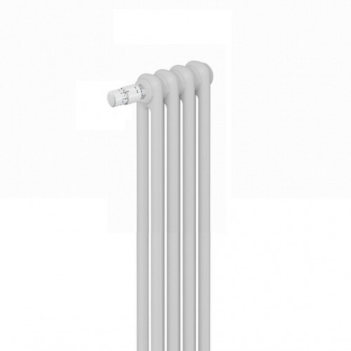 Радиатор 2-х трубчатый RIFAR TUBOG VENTIL 2180 12 секций, нижнее подключение 1/2″, цвет RAL 9016 (белый)