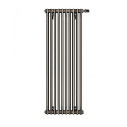 Радиатор 2-х трубчатый Zehnder Charleston Completto 2180/10 секций, тип подключения V001, нижнее подключение слева 1/2″, цвет TechnoLine