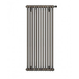 Радиатор 2-х трубчатый Zehnder Charleston Completto 2180/12 секций, тип подключения V001, нижнее подключение слева 1/2″, цвет TechnoLine