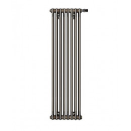 Радиатор 2-х трубчатый Zehnder Charleston Completto 2180/8 секций, тип подключения V001, нижнее подключение слева 1/2″, цвет TechnoLine