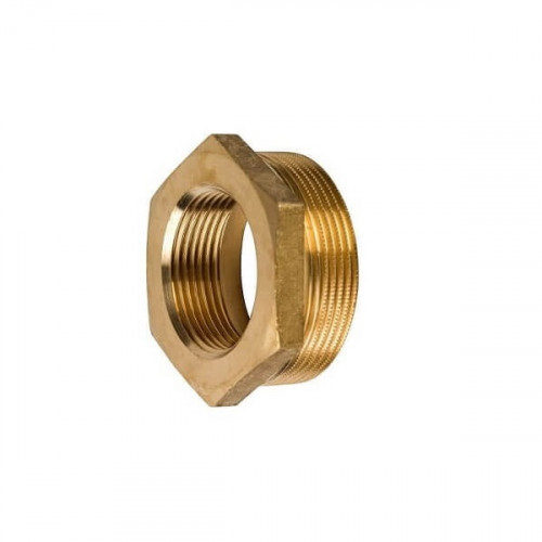 Футорка латунная 1 1/4″ х 1 1/2″ ВН-НР Stout SFT-0028-112114
