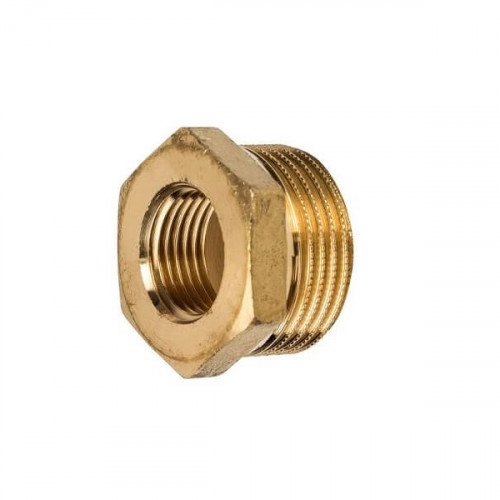 Футорка латунная 1/2″ х 1″ ВН-НР Stout SFT-0028-000112