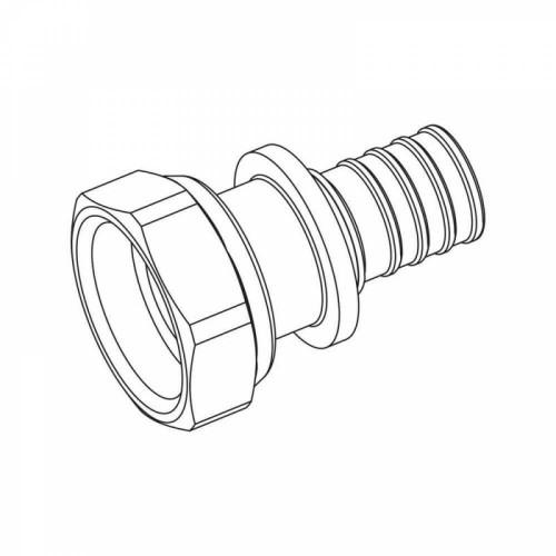 Переходник с накидной гайкой Rehau RAUTITAN RX+ 32-G1 1/2″