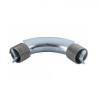 Фиксатор поворота трубы 90° Rehau RAUTITAN 16 мм, оцинкованная сталь с кольцами