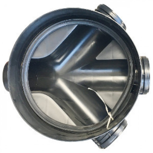 Дно (кинета) ПП Wavin для колодца 315 / 160 тип 2